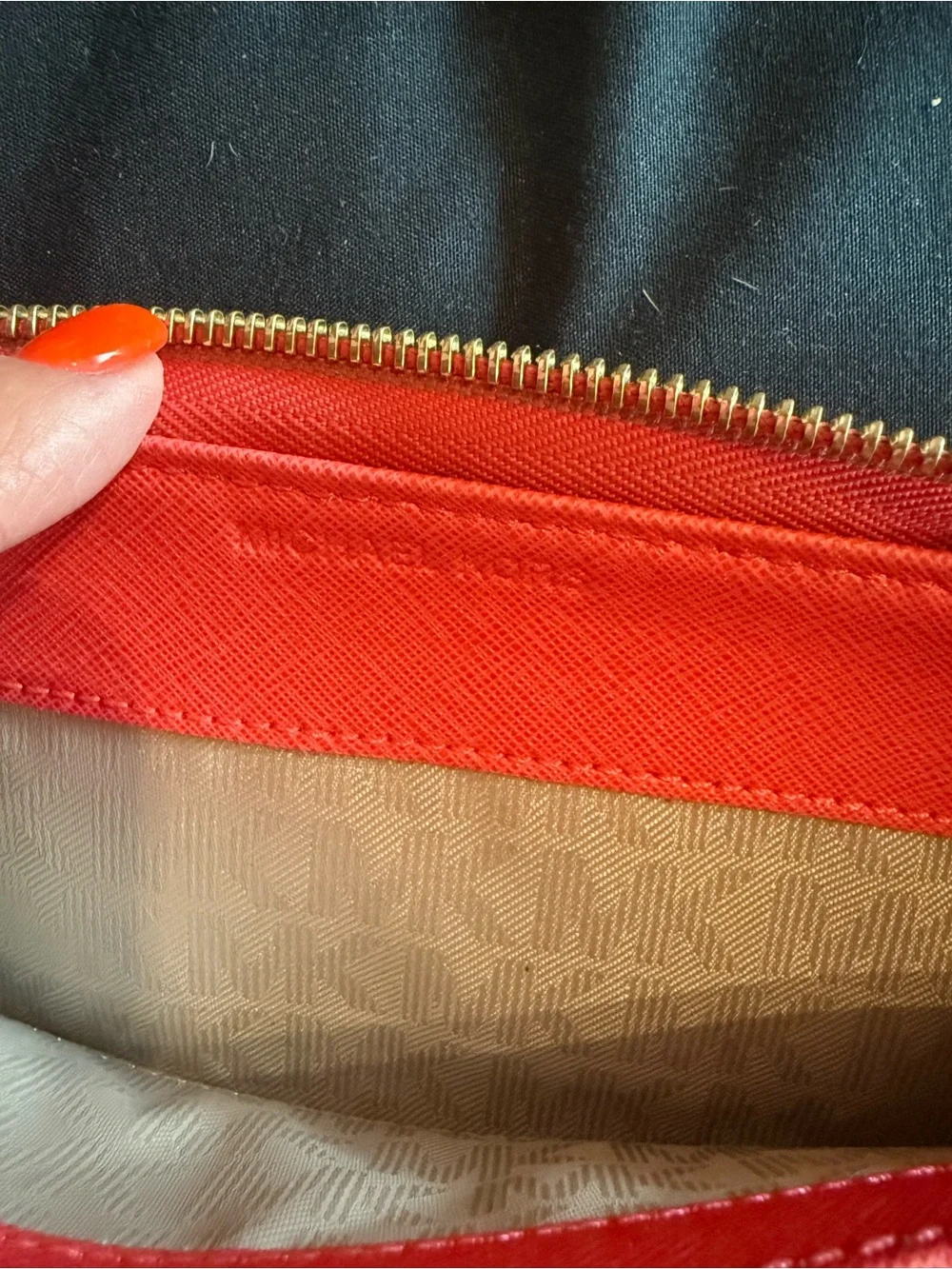 Michael Kors red michael